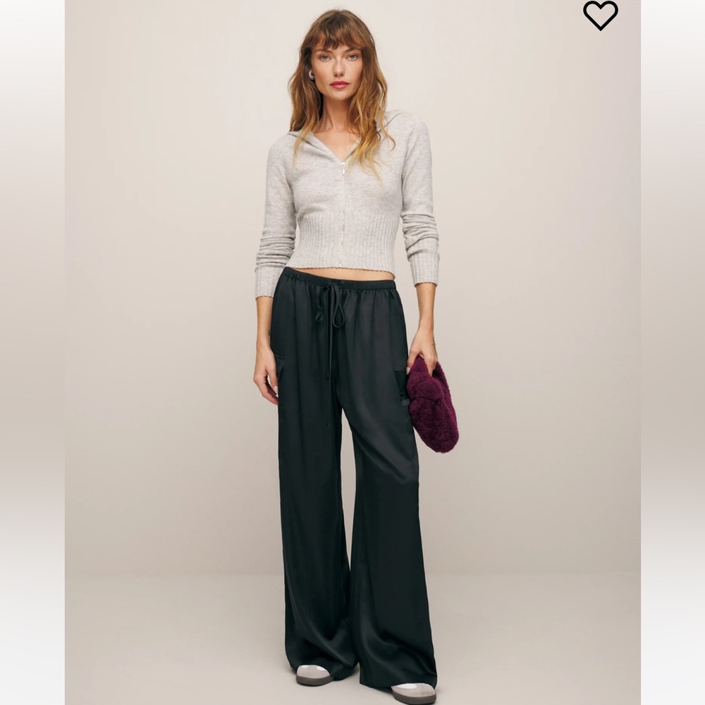 Reformation Ethan Satin Pant (size M) perfect condition